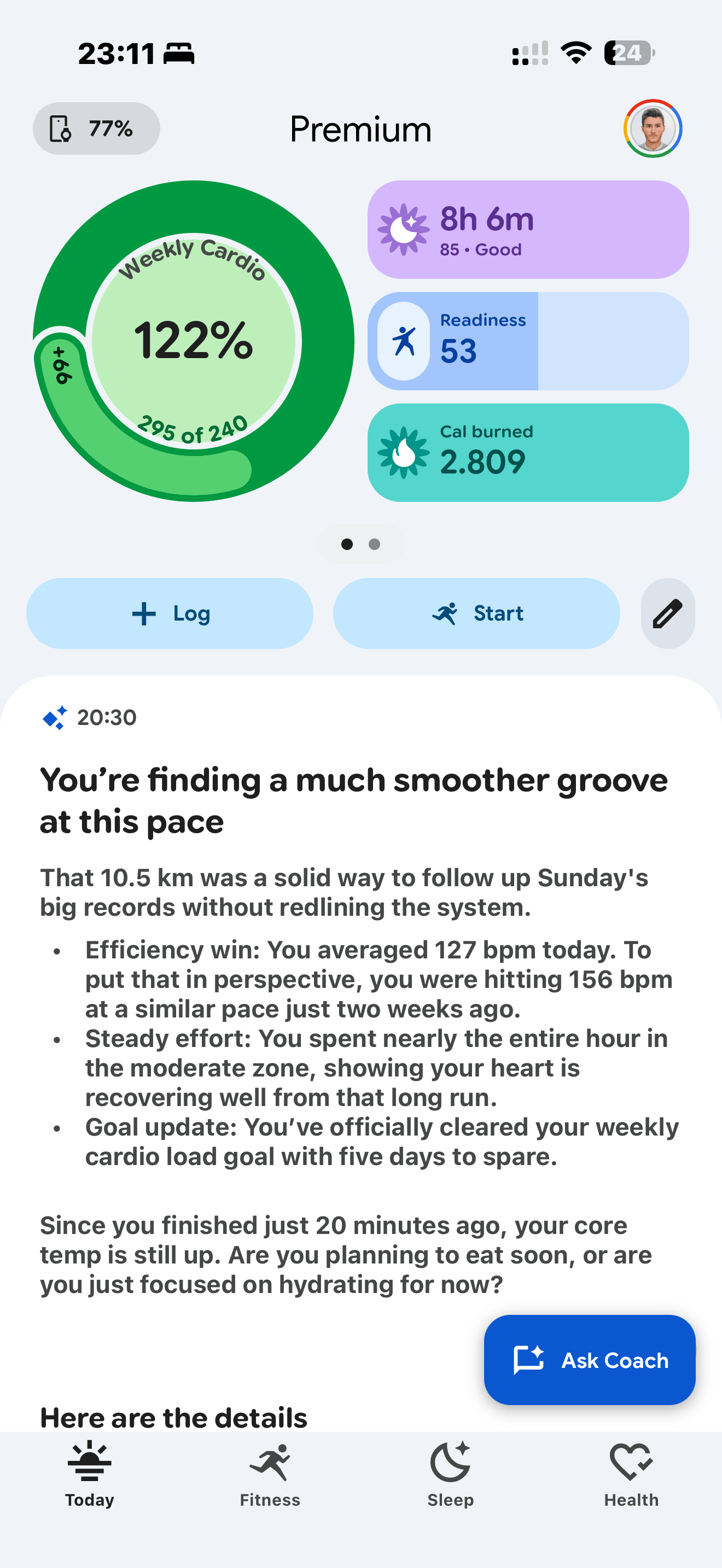 Before: source app screenshot